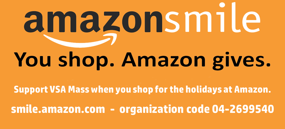 Support VSA when you shop Amazon.