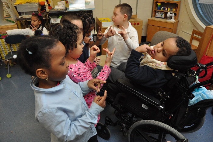 Children in a Classroom