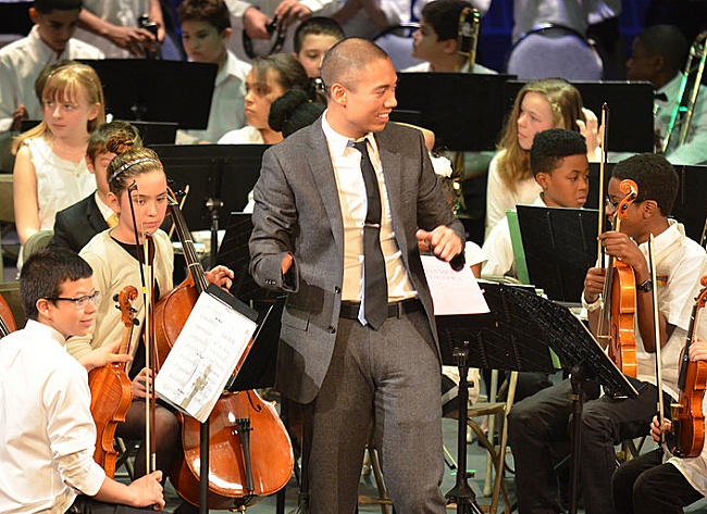 Adrian Anantawan Directs Conservatory Lab Charter School's Dudamel Orchestra