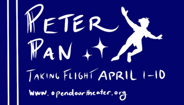 Peter Pan taking flight April 1-10